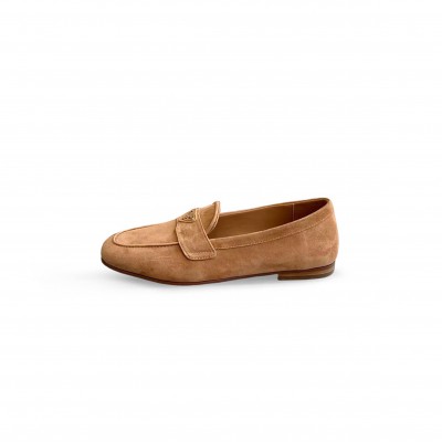 PRADA SUEDE PENNY LOAFER 
